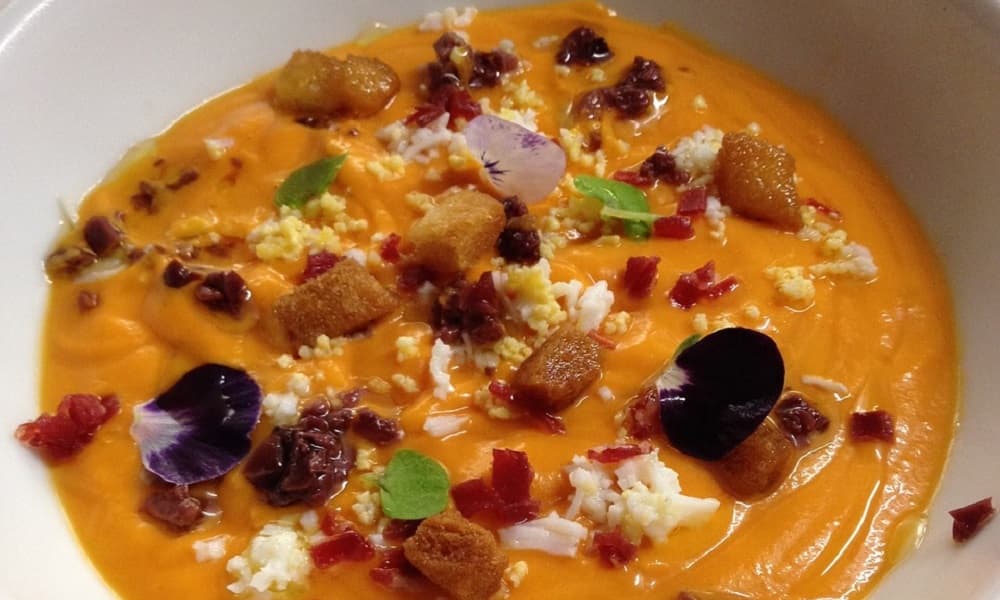 Como hacer salmorejo con batidora