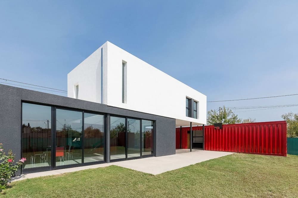 Como unir 2 contenedores para una casa