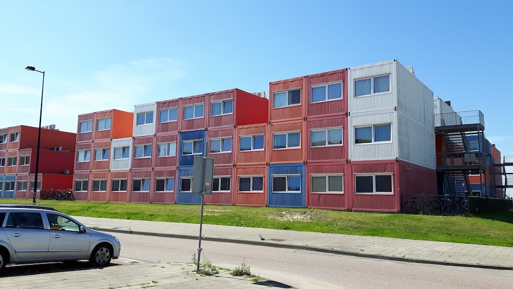 Como unir 2 contenedores para una casa