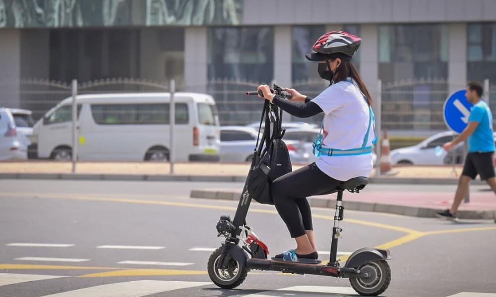 Patinete electrico con asiento