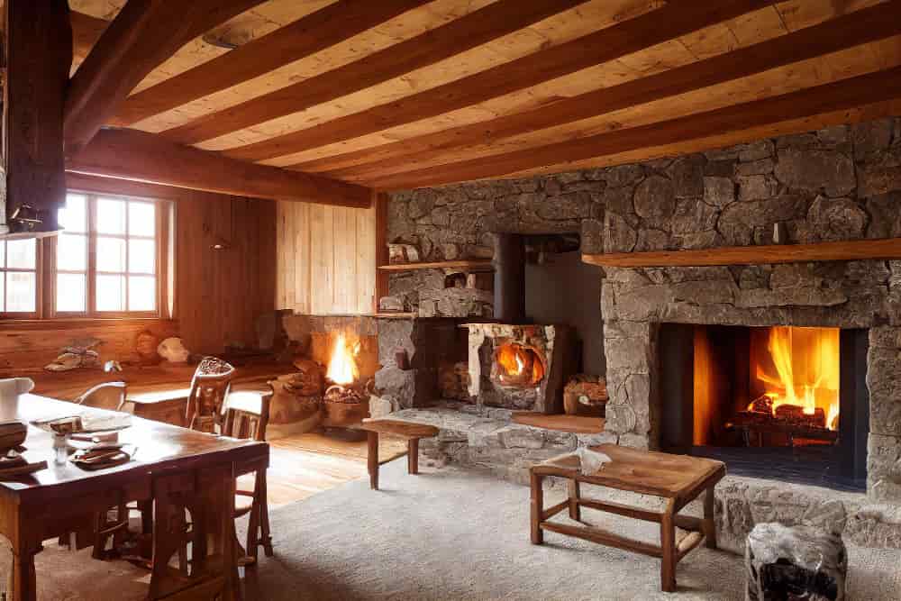 Cocinas de leña calefactoras