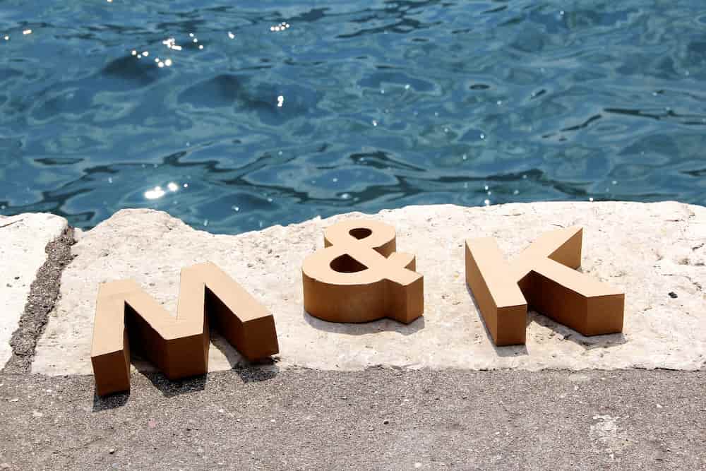 Como decorar letras de madera