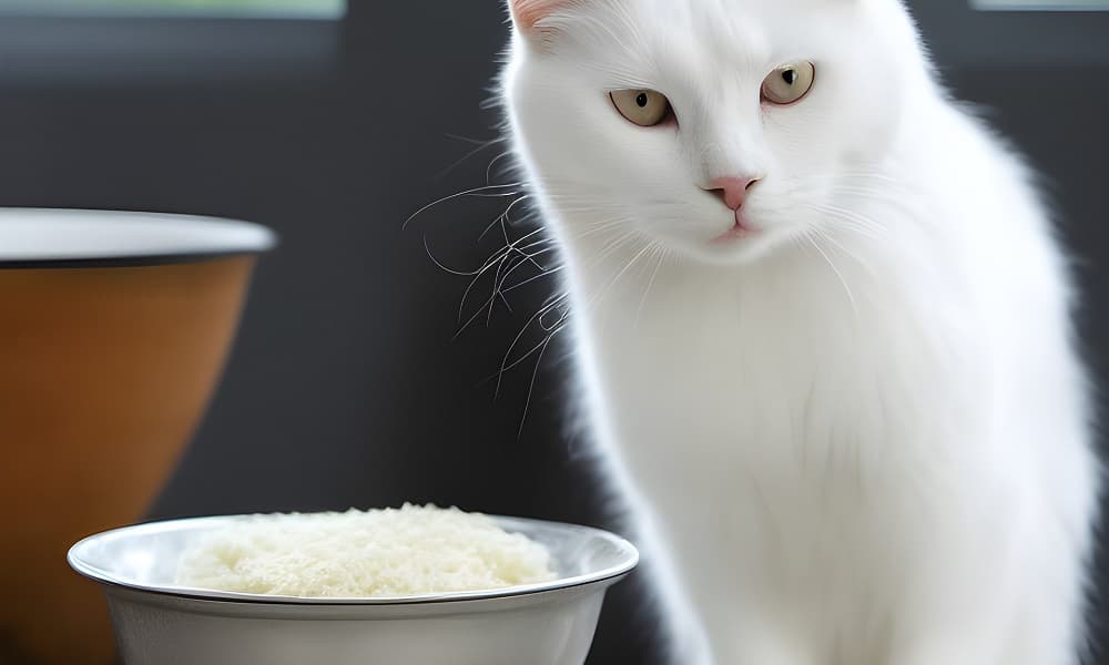 Dispensador de comida para gatos