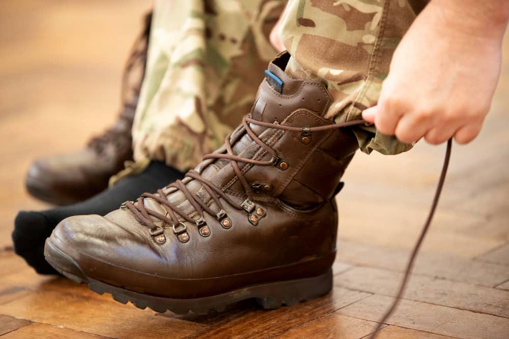 Botas militares hombre