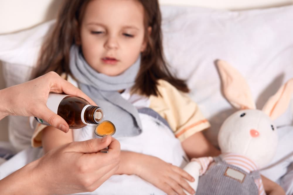 Jarabe para la tos niños