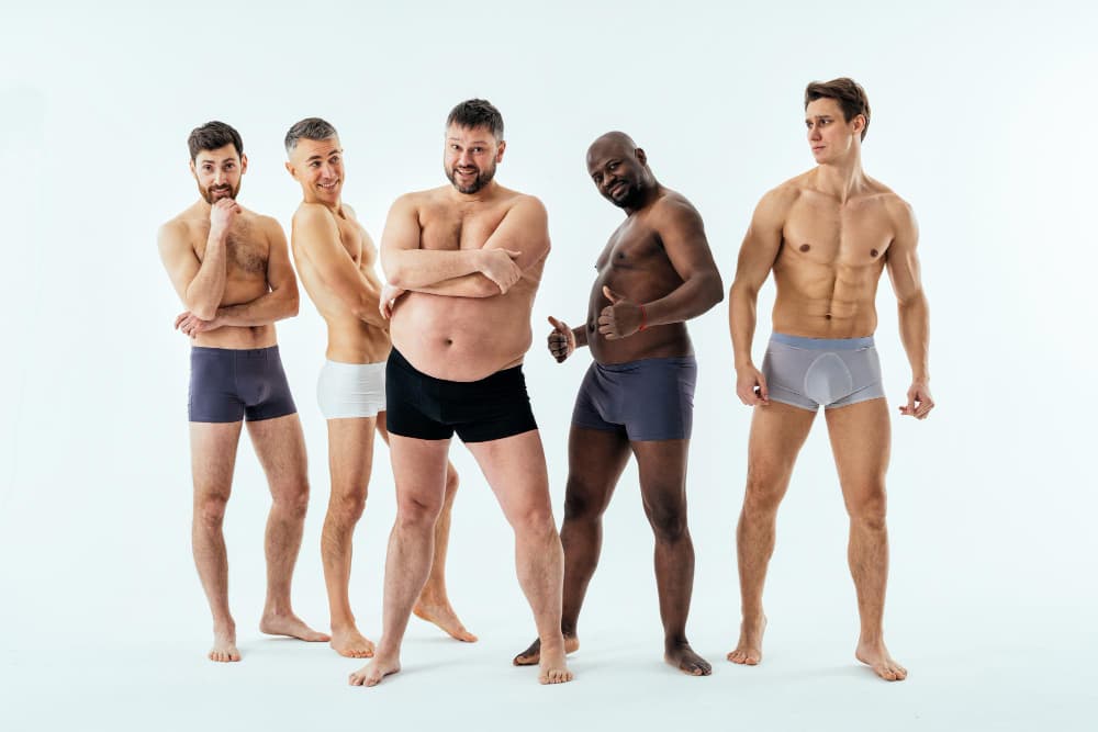 Tipo de cuerpo en hombres